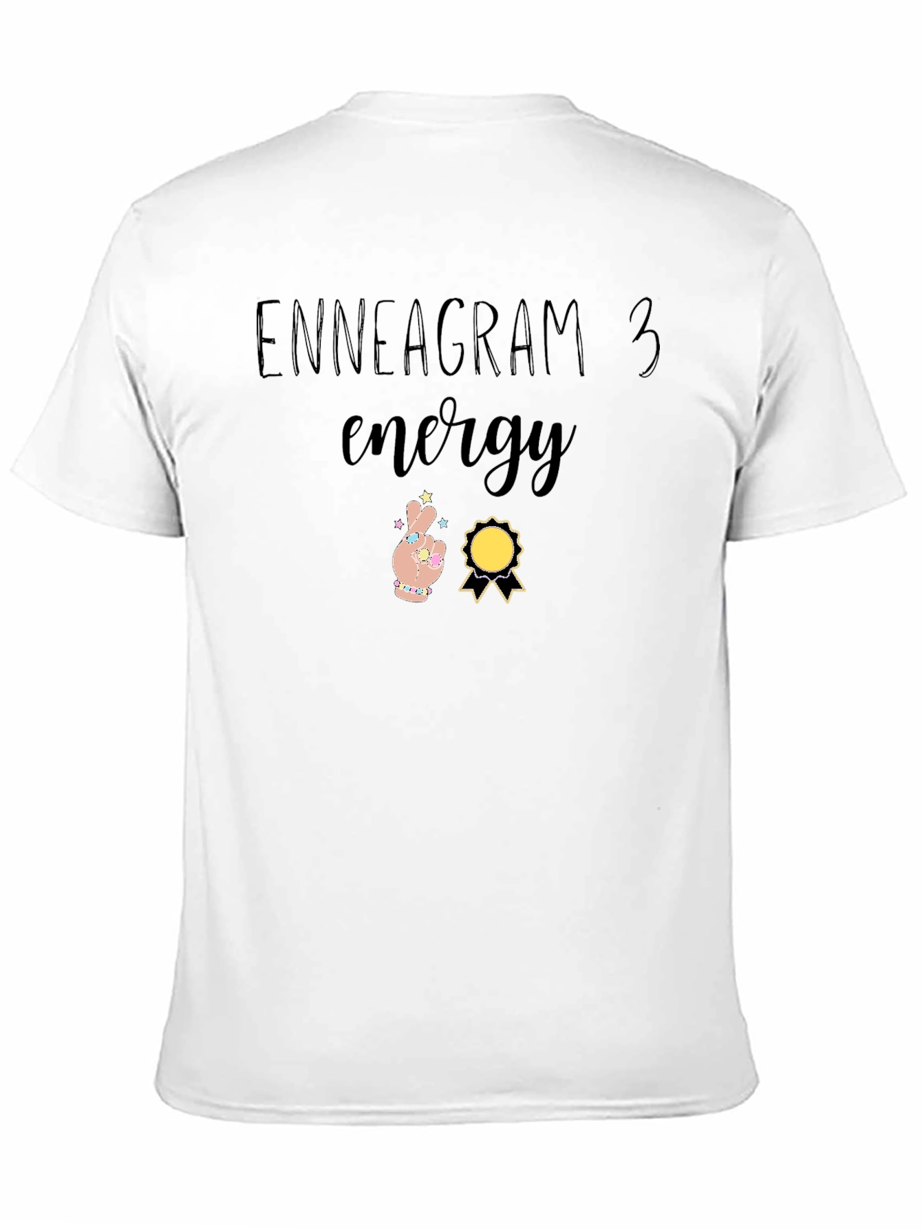 Enneagram 3 Energy T-Shirt - Black Motivational