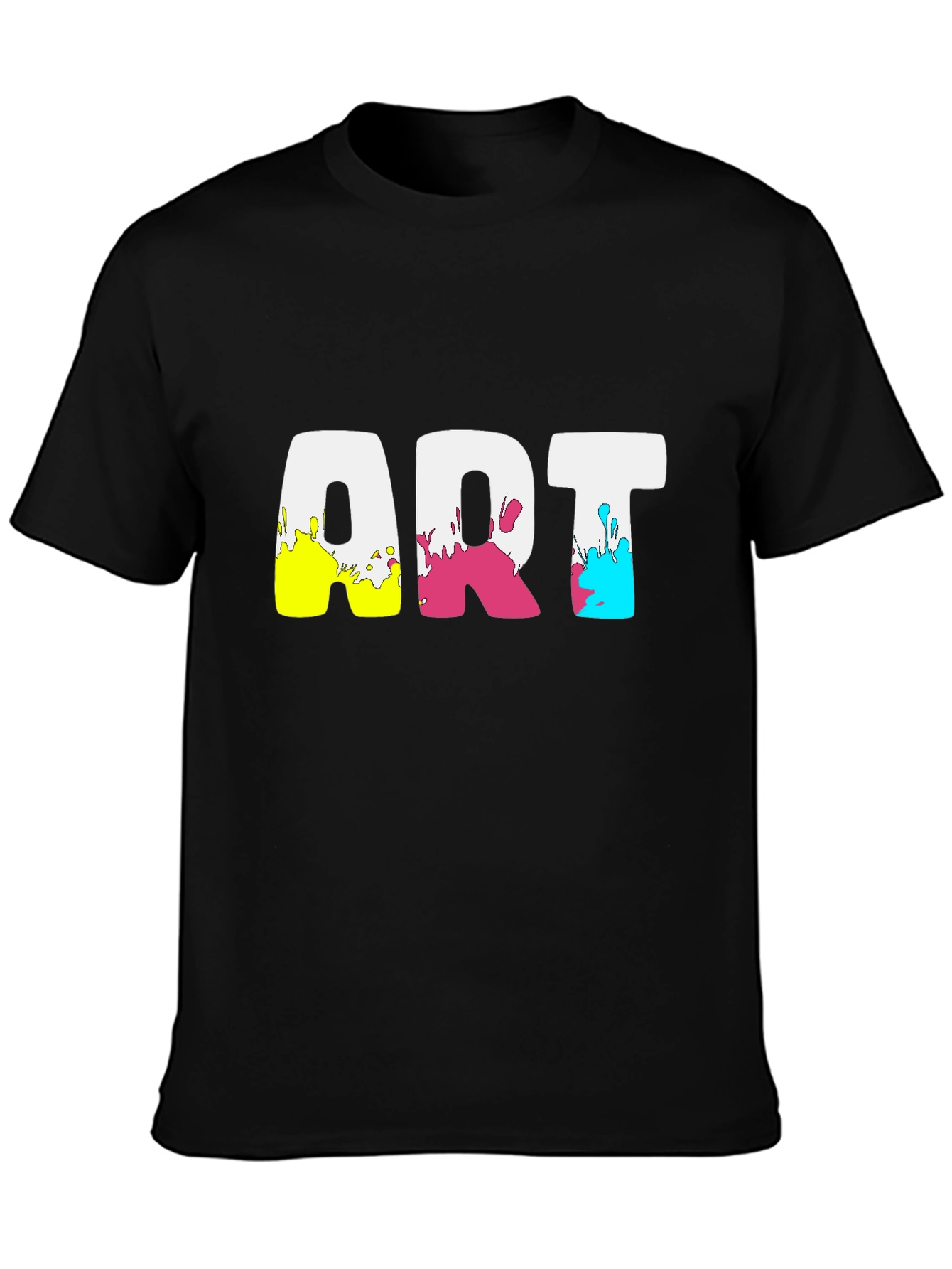 Art Splash T-Shirt - Colorful Graphic Tee