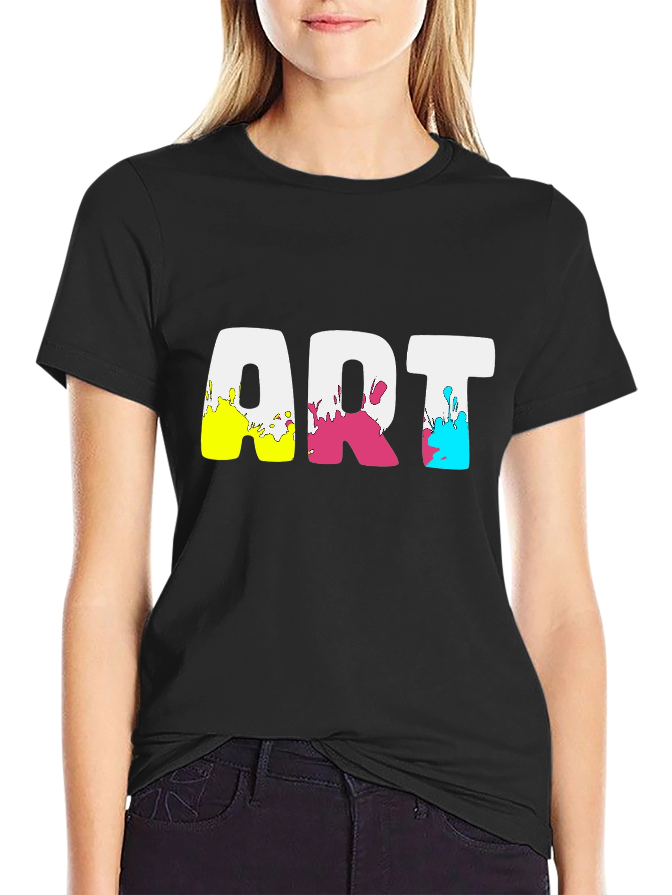 Art Splash T-Shirt - Colorful Graphic Tee