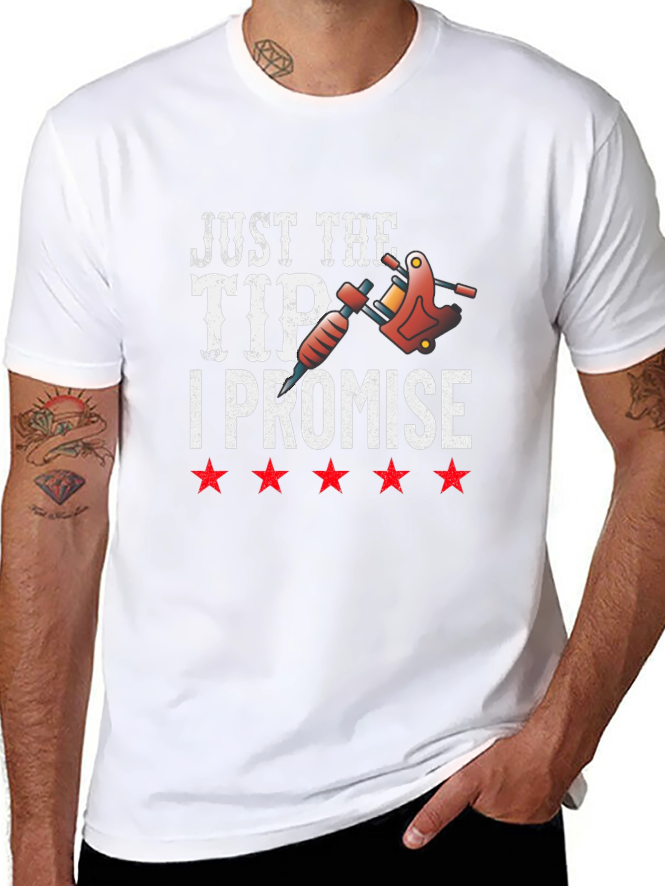 Just The Tip I Promise Tattoo T-Shirt