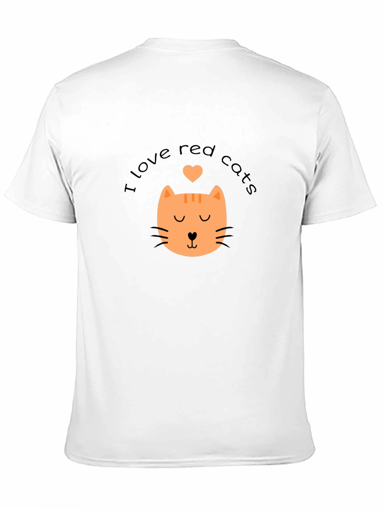 I Love Red Cats T-Shirt