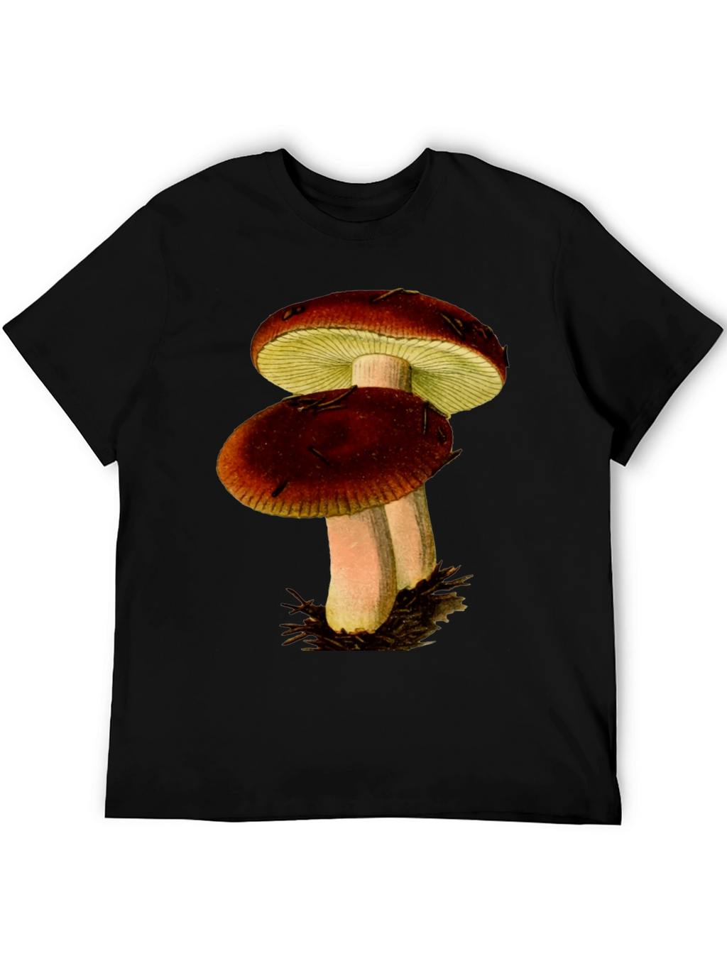 Mushroom Graphic T-Shirt - Nature Inspired Tee