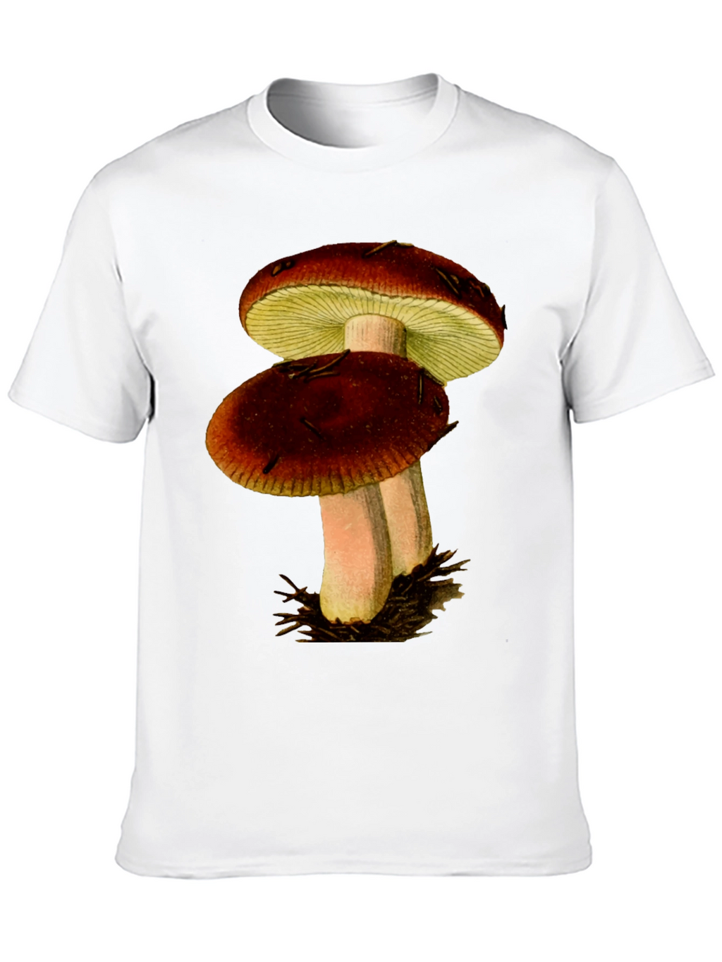 Mushroom Graphic T-Shirt - Nature Inspired Tee