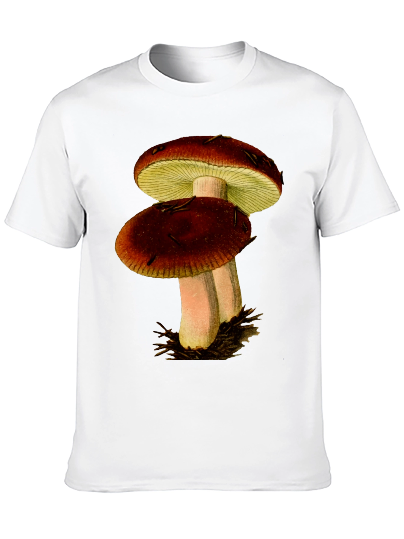 Mushroom Graphic T-Shirt - Nature Inspired Tee