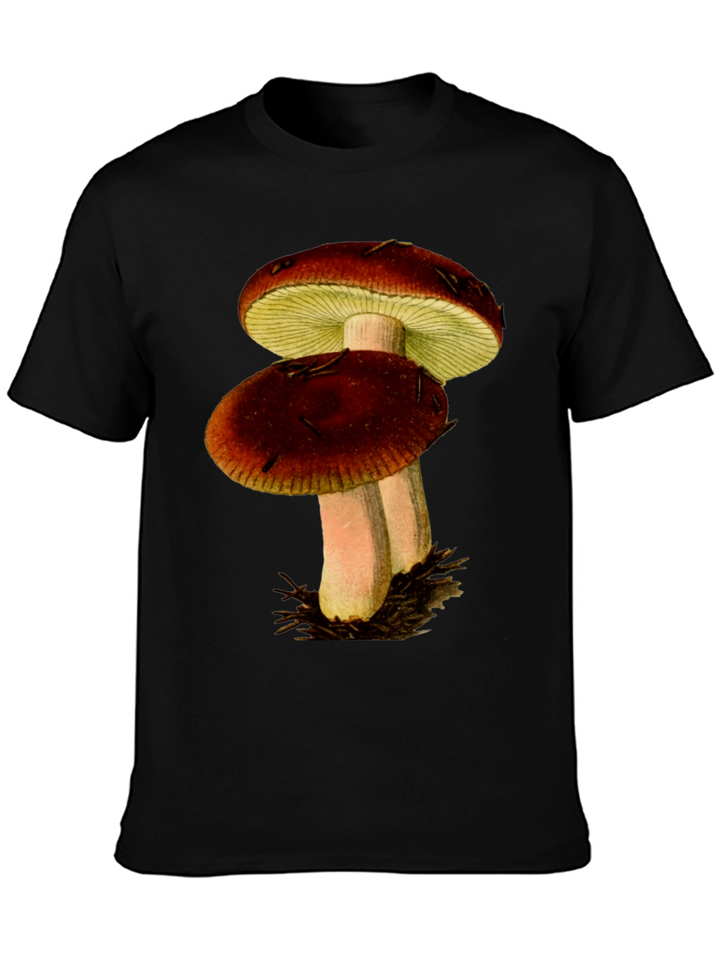 Mushroom Graphic T-Shirt - Nature Inspired Tee