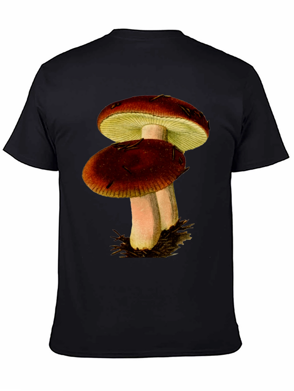 Mushroom Graphic T-Shirt - Nature Inspired Tee