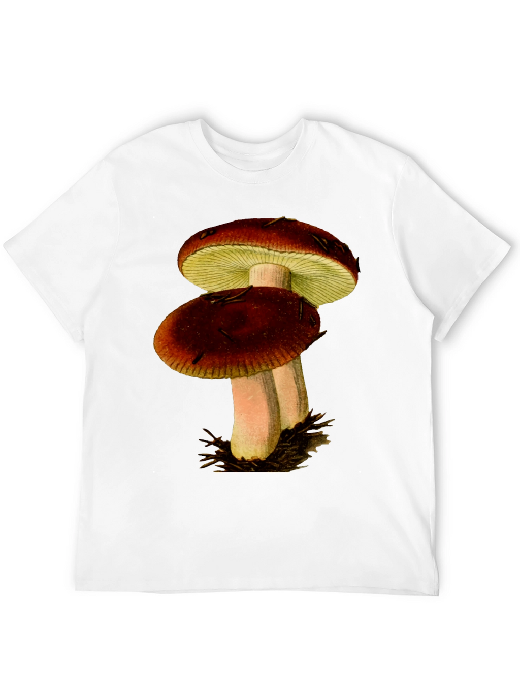 Mushroom Graphic T-Shirt - Nature Inspired Tee