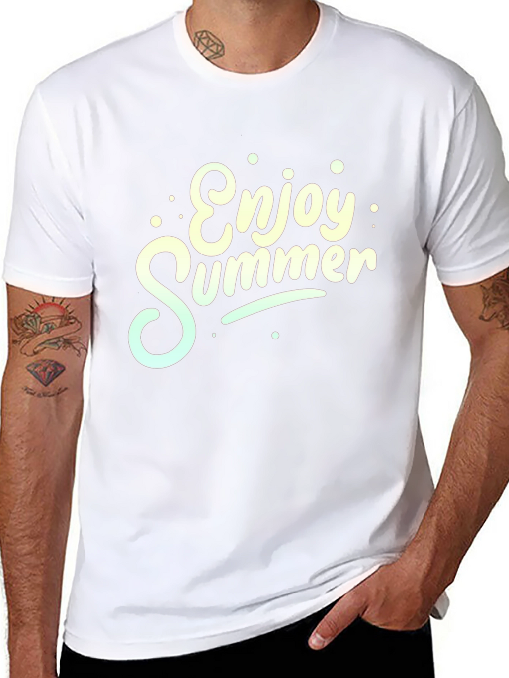 Enjoy Summer Graphic Tee - Short Sleeve
