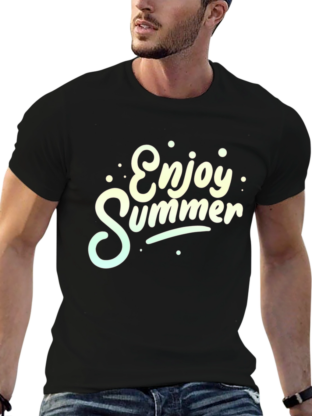 Enjoy Summer Graphic Tee - Short Sleeve