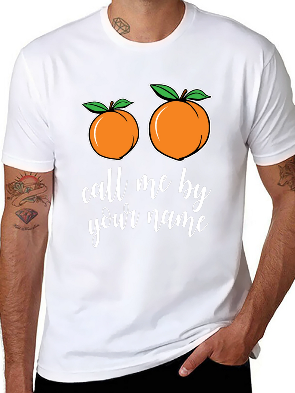 Call Me By Your Name Peach T-Shirt