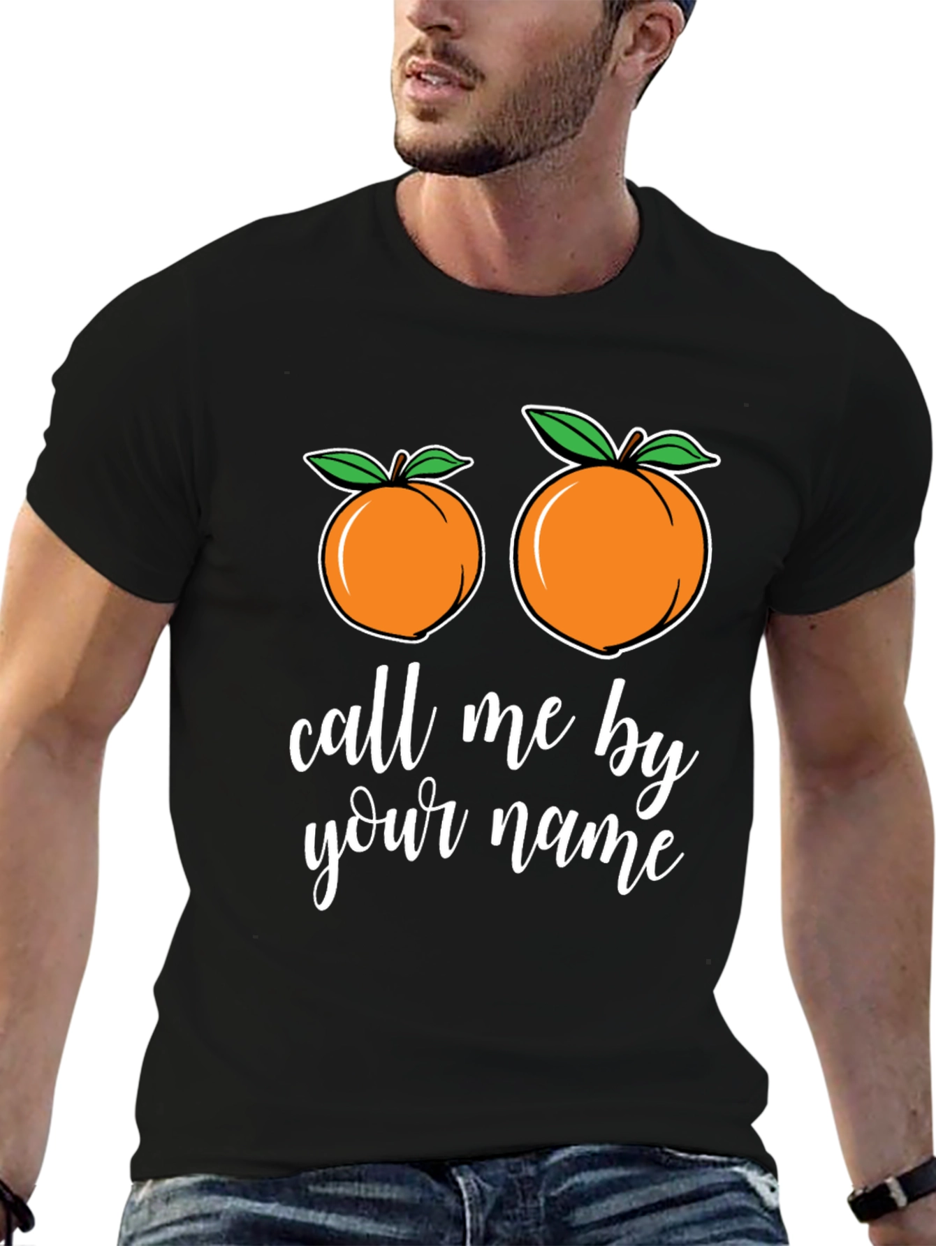 Call Me By Your Name Peach T-Shirt