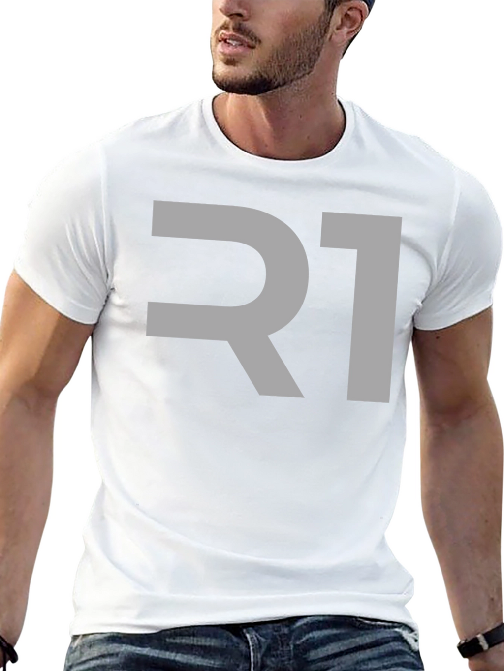 R1 Graphic Black T-Shirt - Stylish & Comfortable