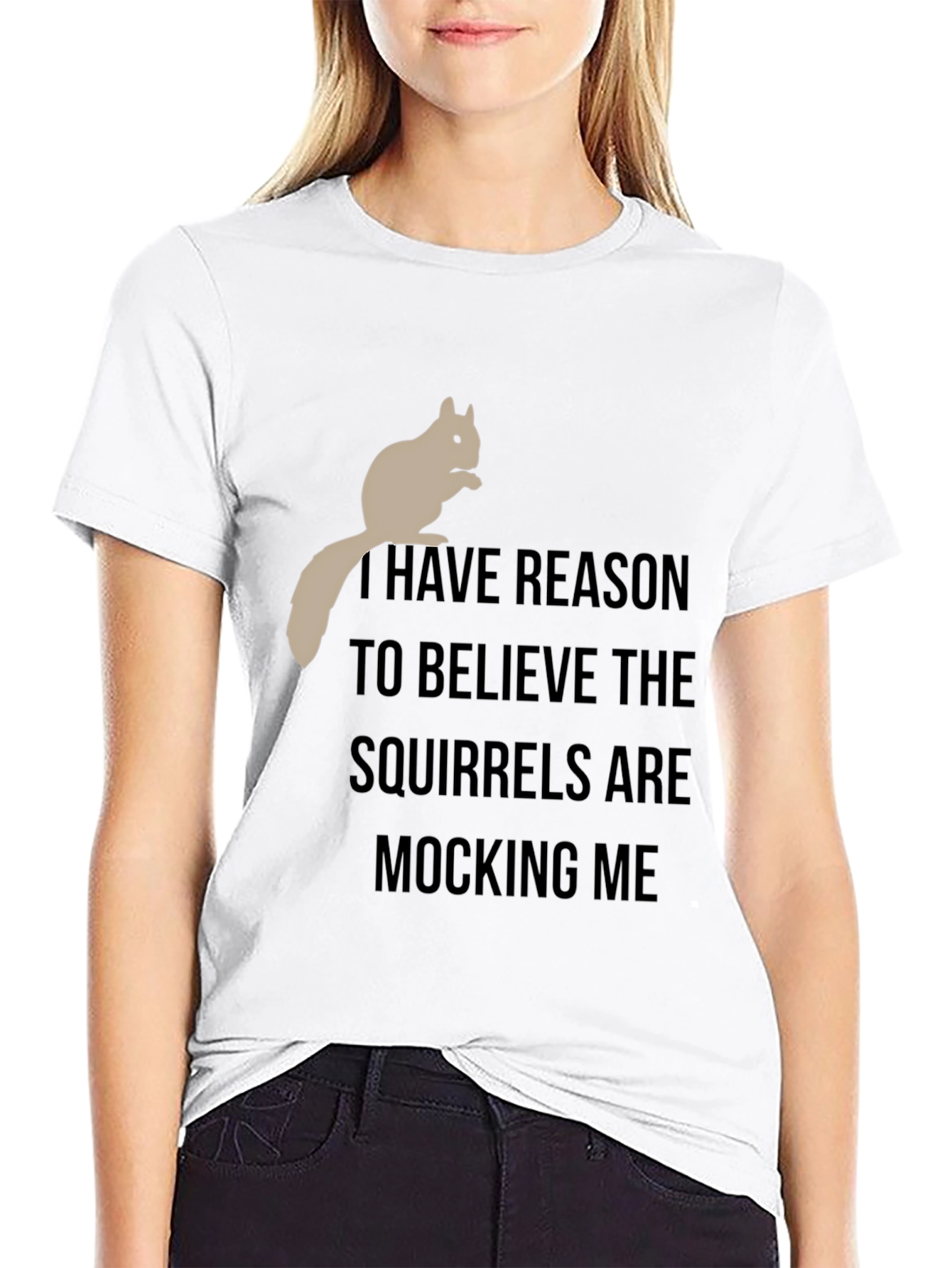 Squirrel Mocking T-Shirt - Funny Animal Tee