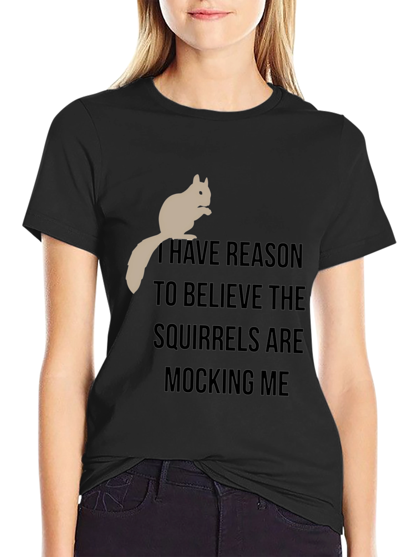 Squirrel Mocking T-Shirt - Funny Animal Tee