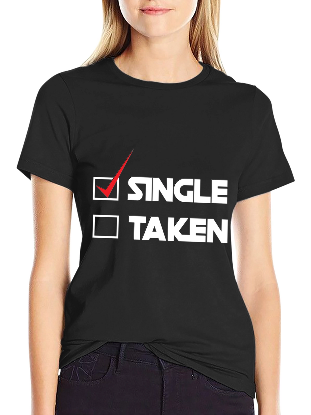 Single or Taken? Funny Graphic Tee