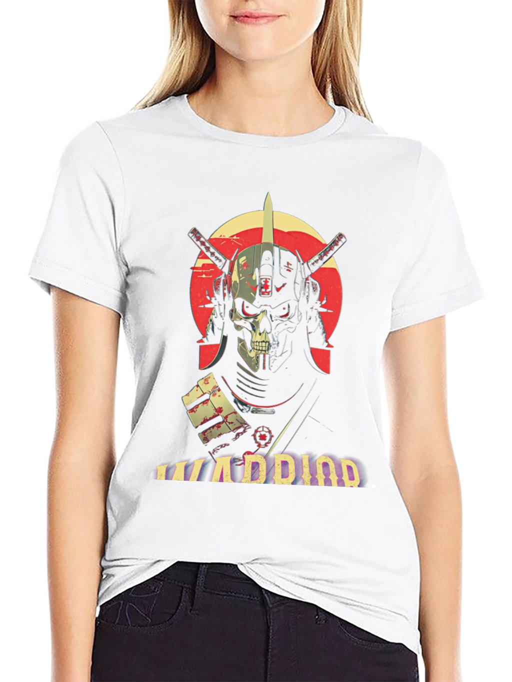 Samurai Warrior Graphic T-Shirt