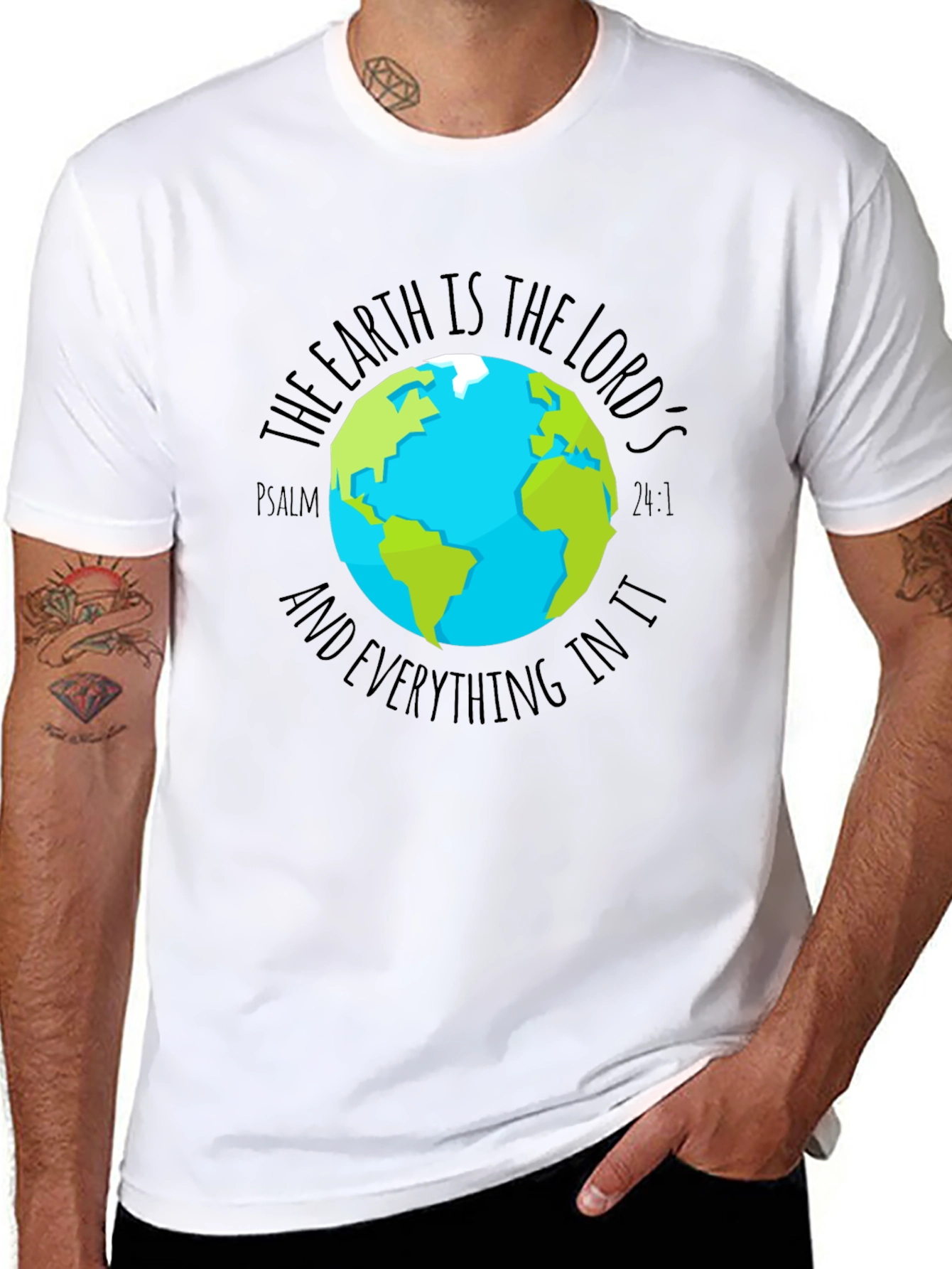 Earth is the Lords Graphic Tee