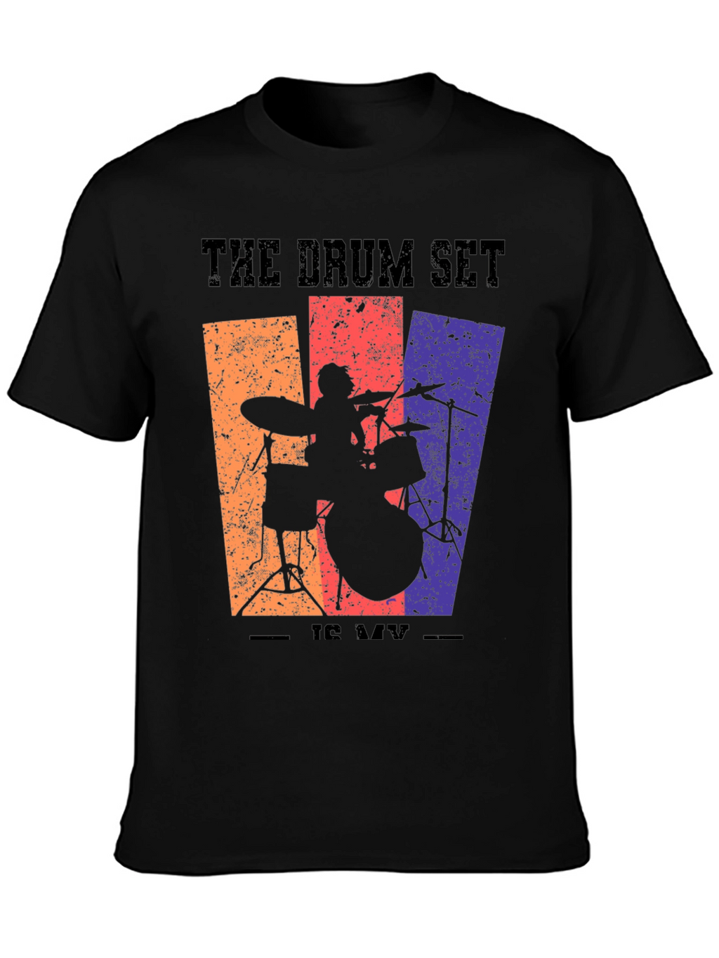 The Drum Set is My Life Graphic T-Shirt