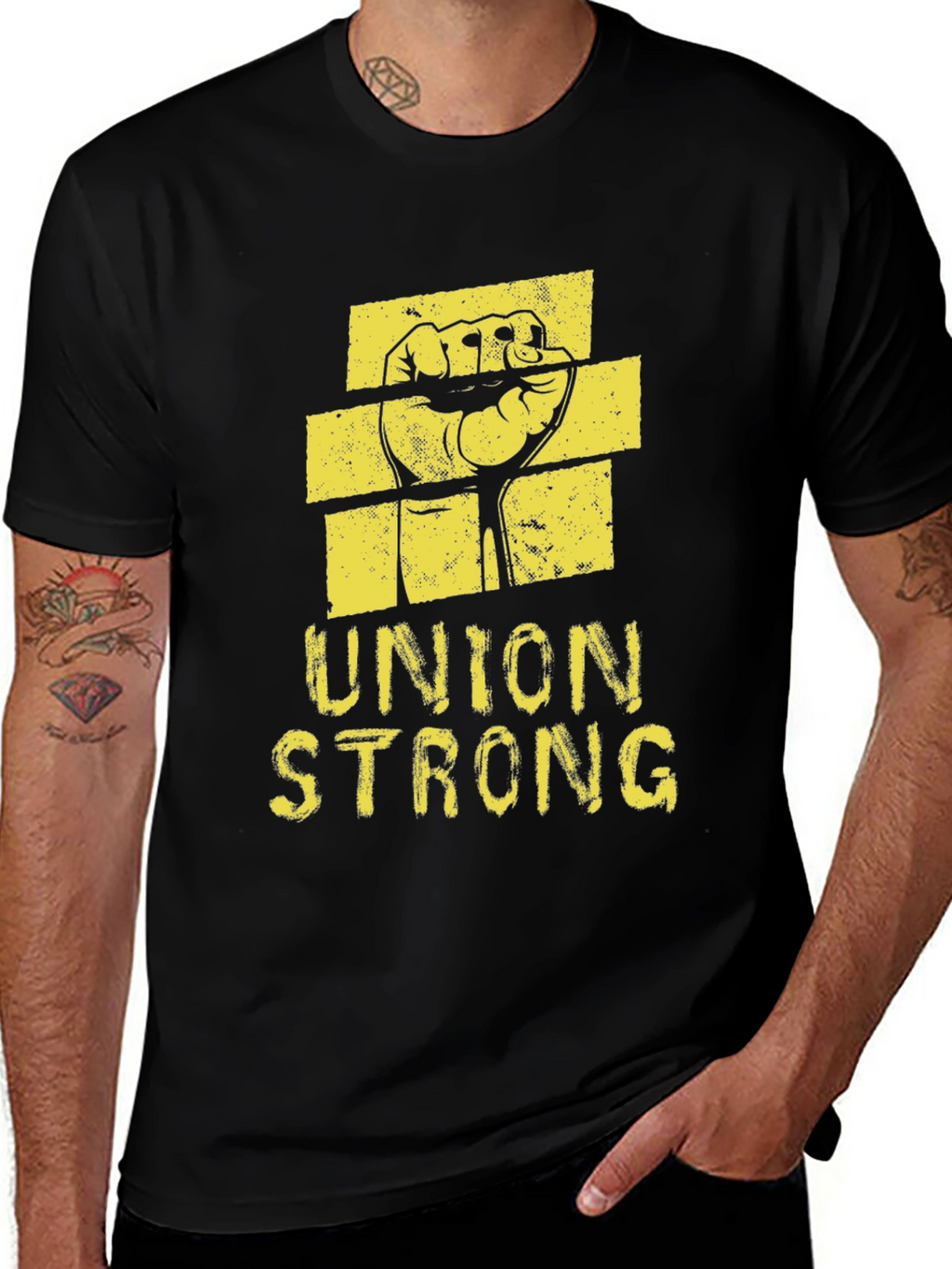 Union Strong Graphic T-Shirt