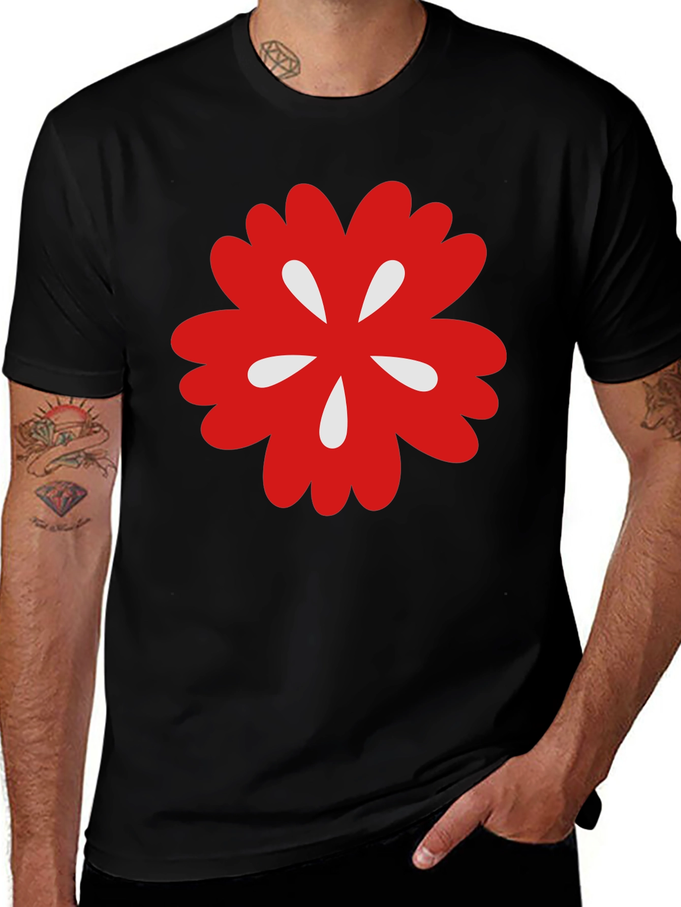 Floral Graphic Tee - Stylish Casual Wear
