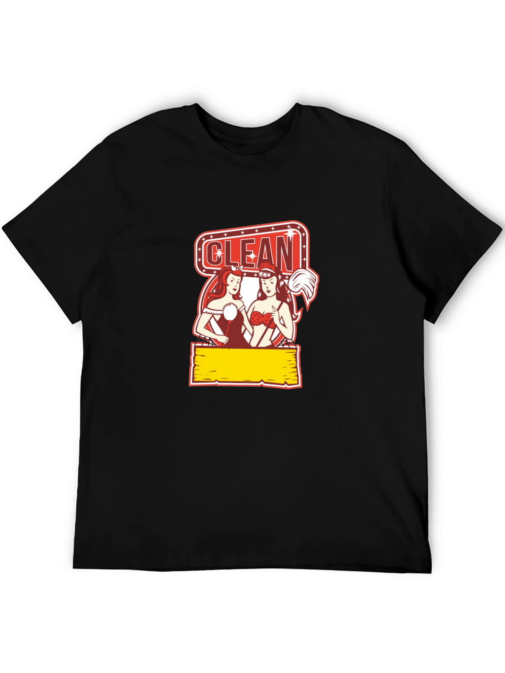 Funny Clean Pin-Up T-Shirt