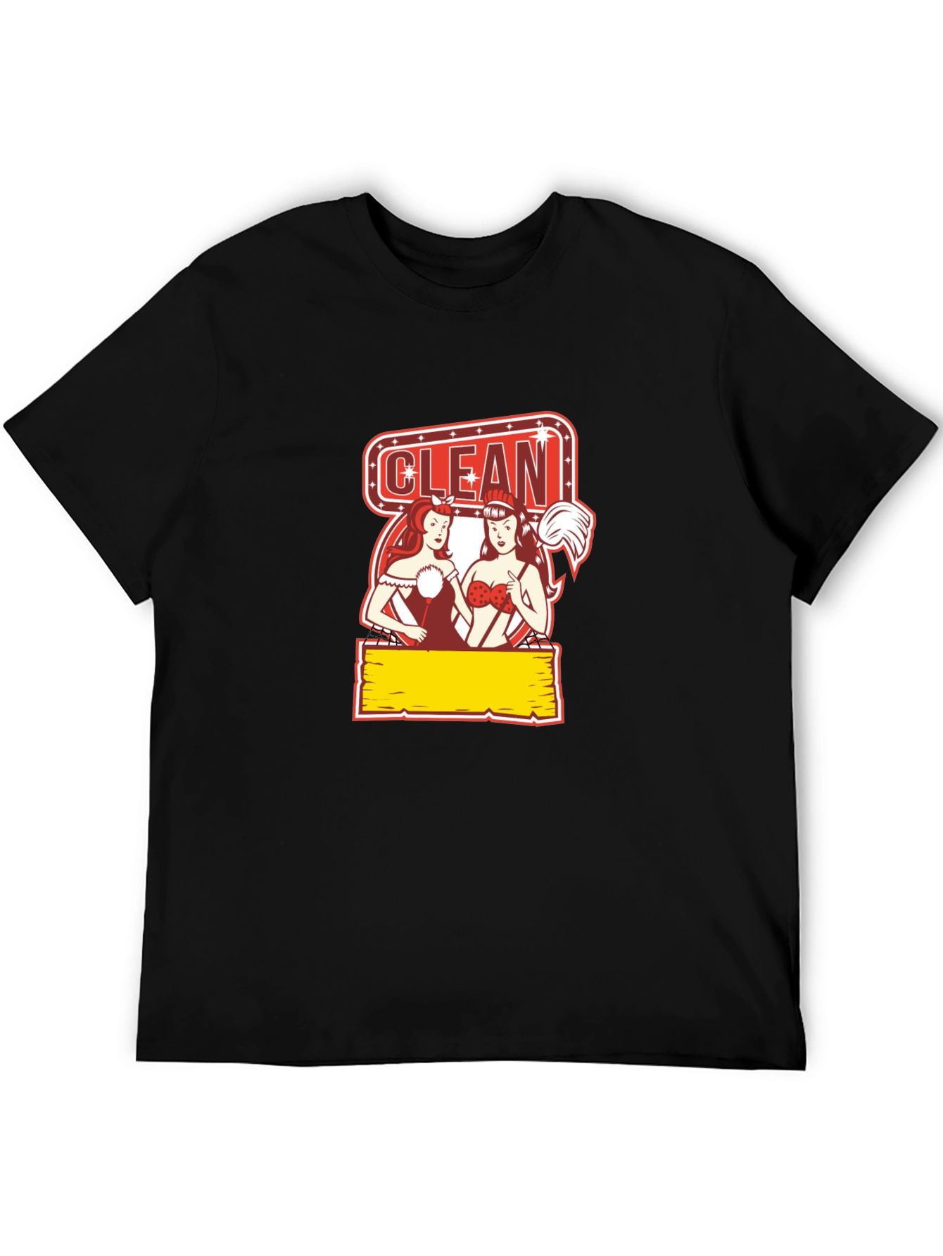 Funny Clean Pin-Up T-Shirt