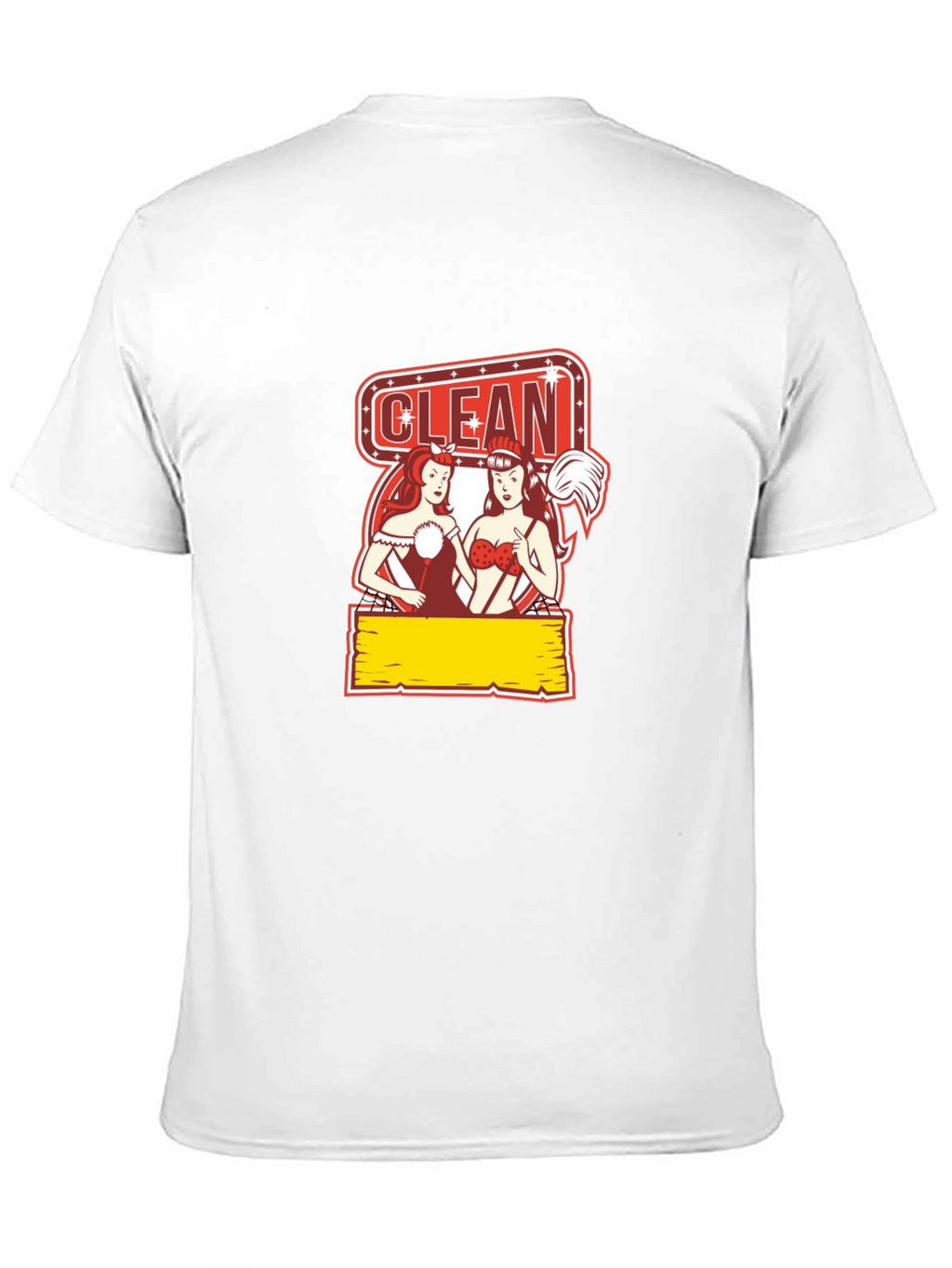 Funny Clean Pin-Up T-Shirt