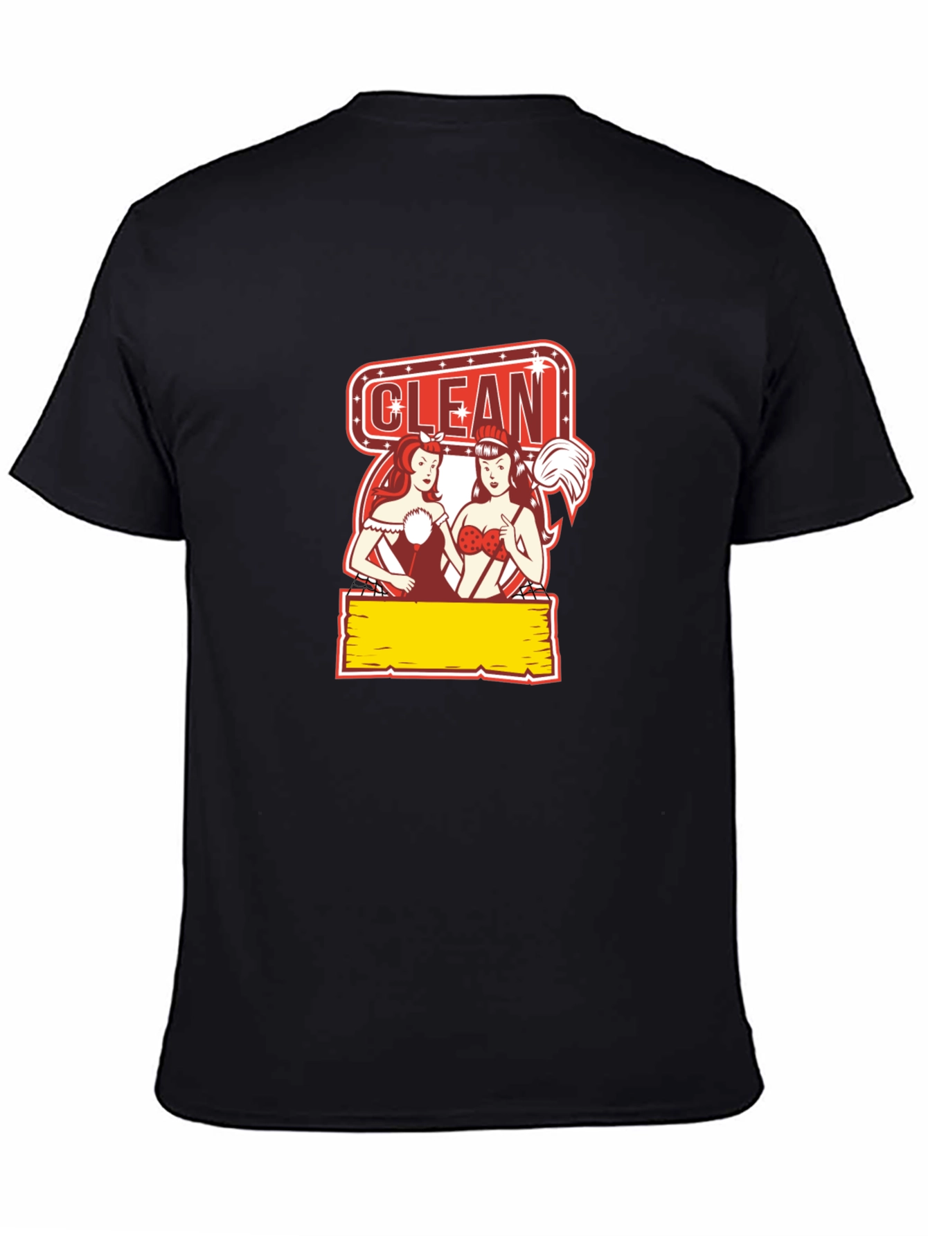 Funny Clean Pin-Up T-Shirt