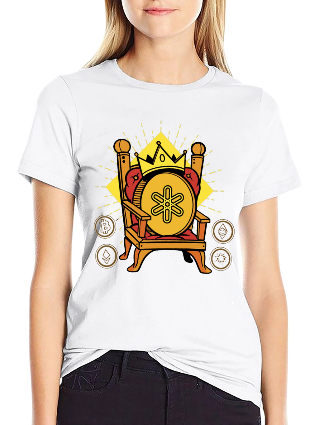 Crypto King Black T-Shirt