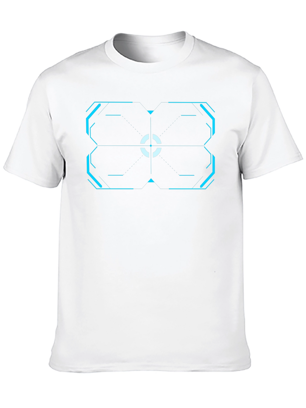 Cyberpunk Target T-Shirt - Black