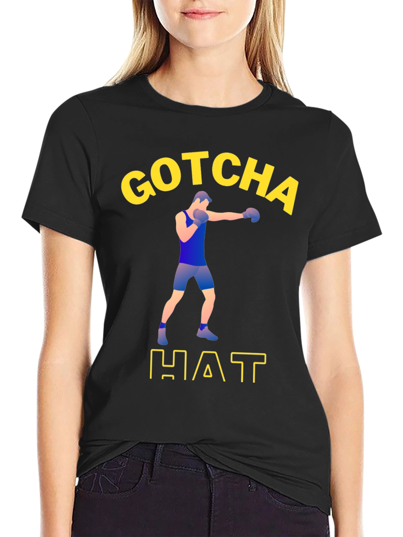 Gotcha Hat Boxing T-Shirt - Menswear