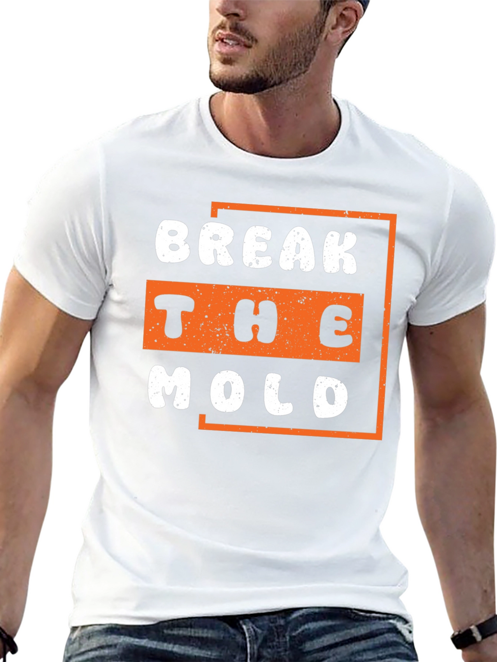 Break the Mold Graphic Tee - Unique Design
