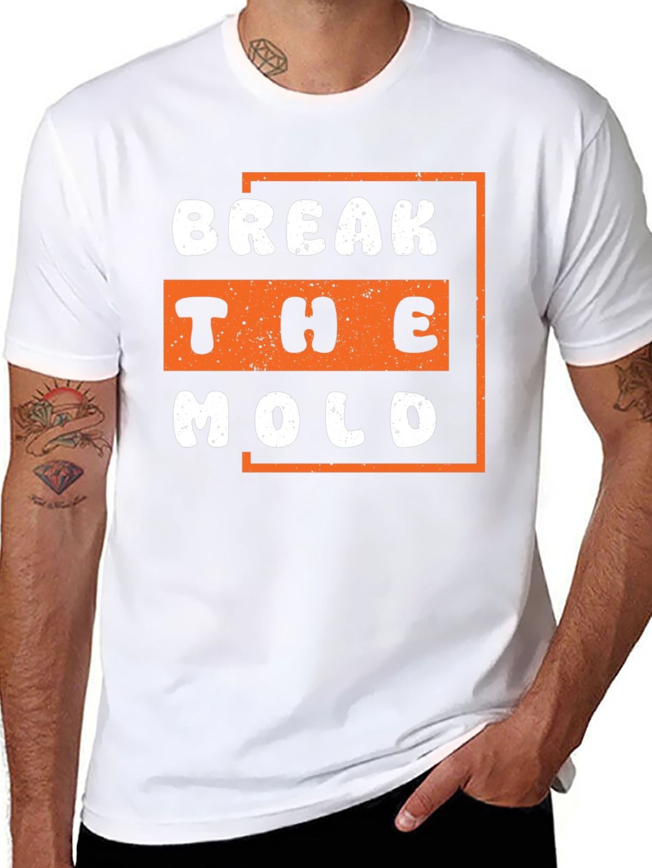 Break the Mold Graphic Tee - Unique Design