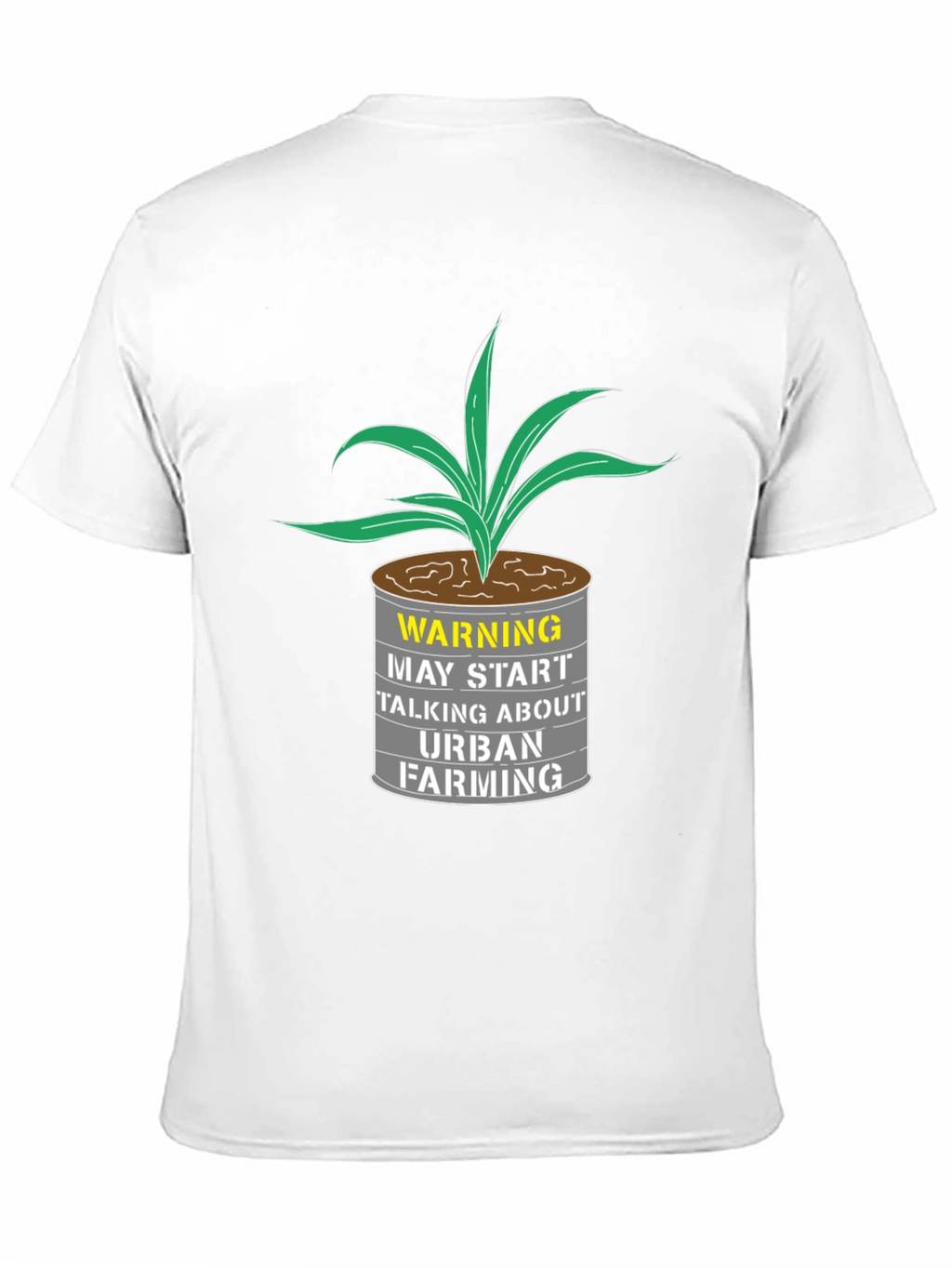 Urban Farming T-Shirt - Warning Graphic Tee
