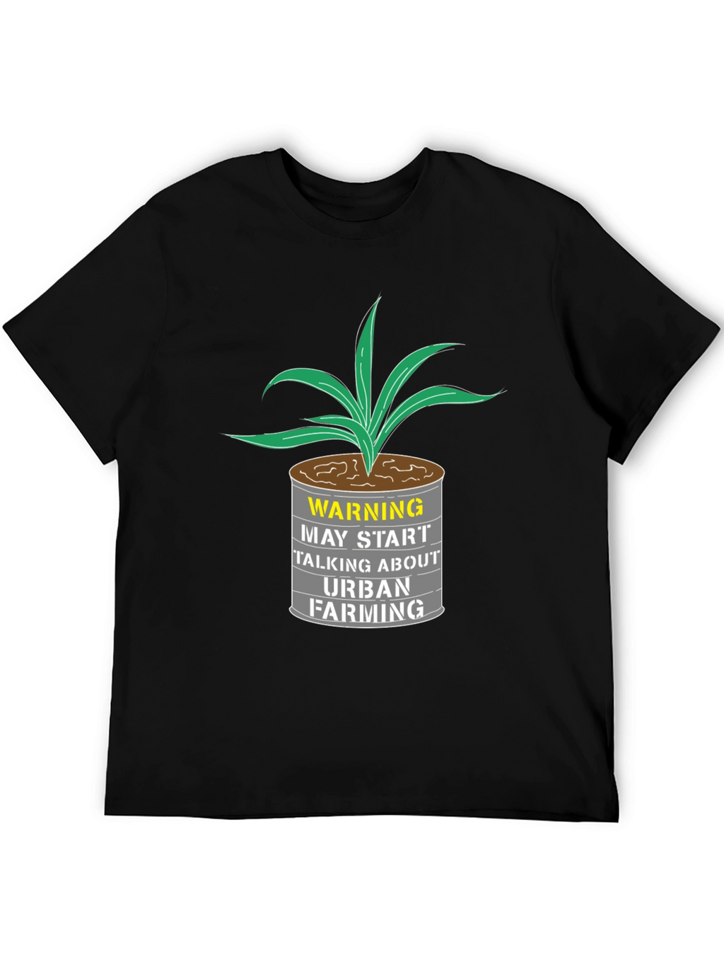 Urban Farming T-Shirt - Warning Graphic Tee