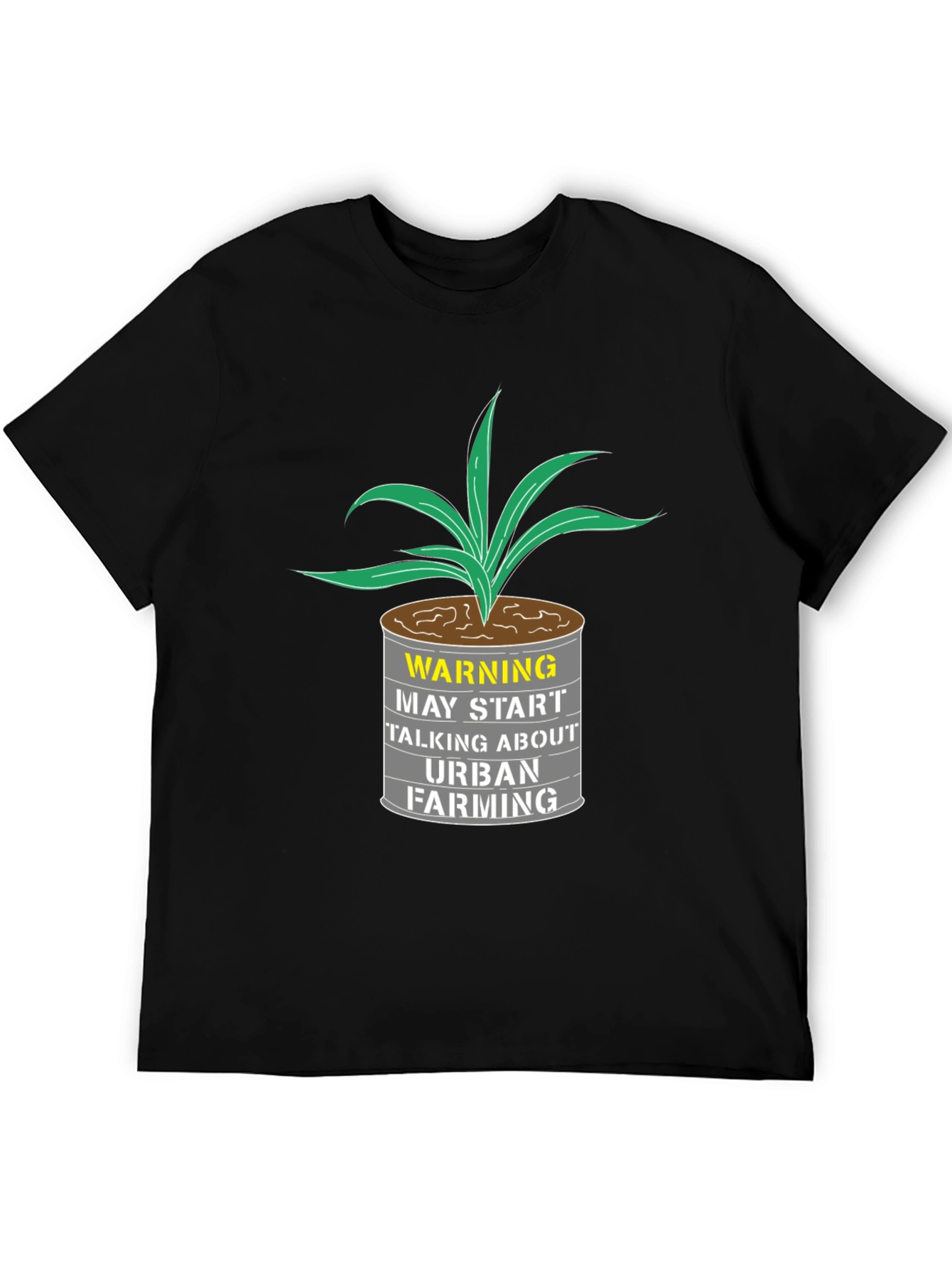 Urban Farming T-Shirt - Warning Graphic Tee