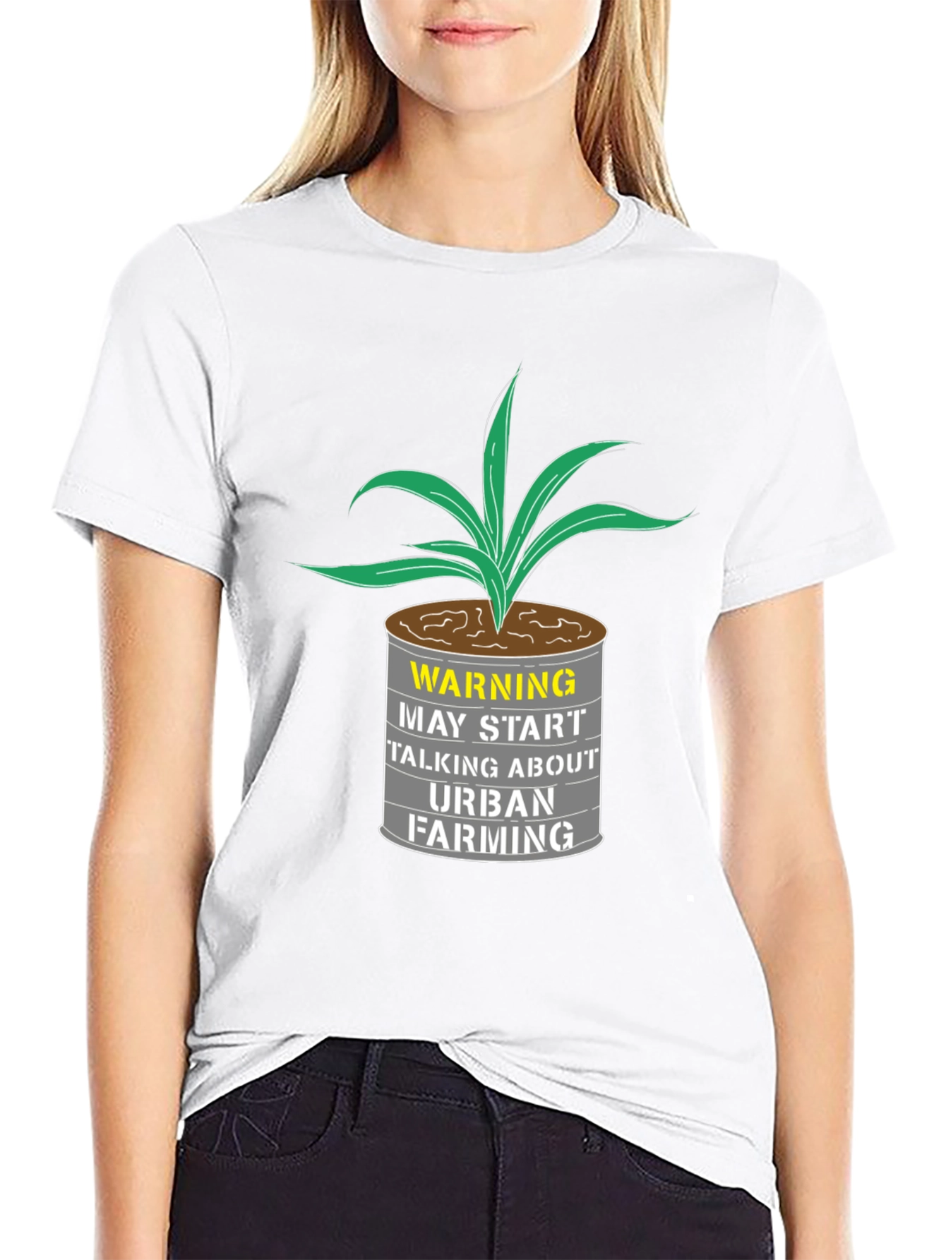 Urban Farming T-Shirt - Warning Graphic Tee