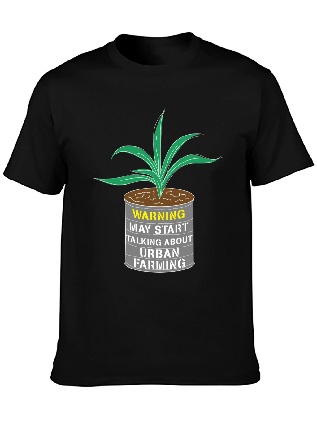 Urban Farming T-Shirt - Warning Graphic Tee
