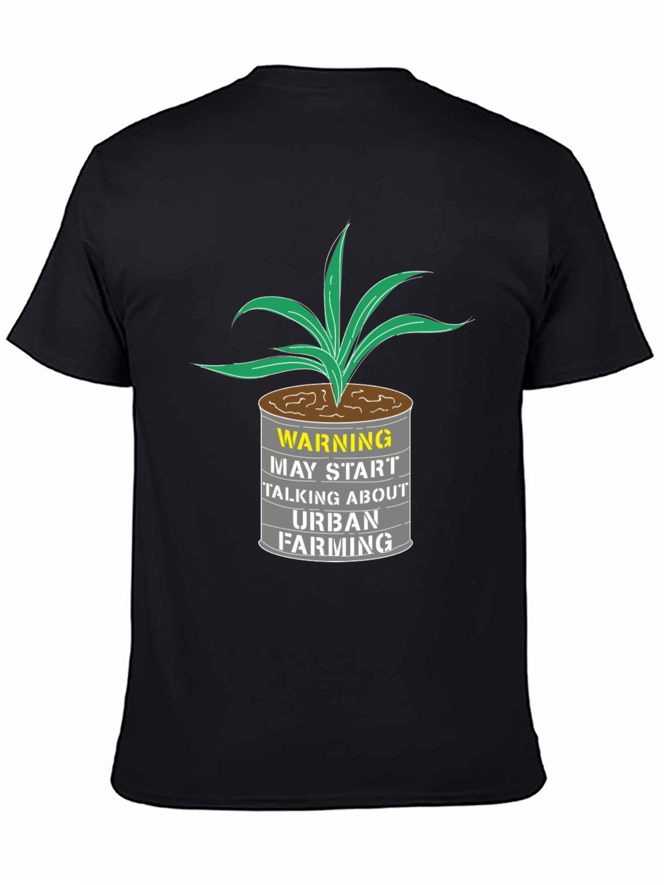Urban Farming T-Shirt - Warning Graphic Tee