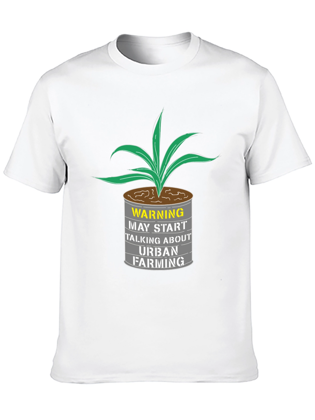 Urban Farming T-Shirt - Warning Graphic Tee