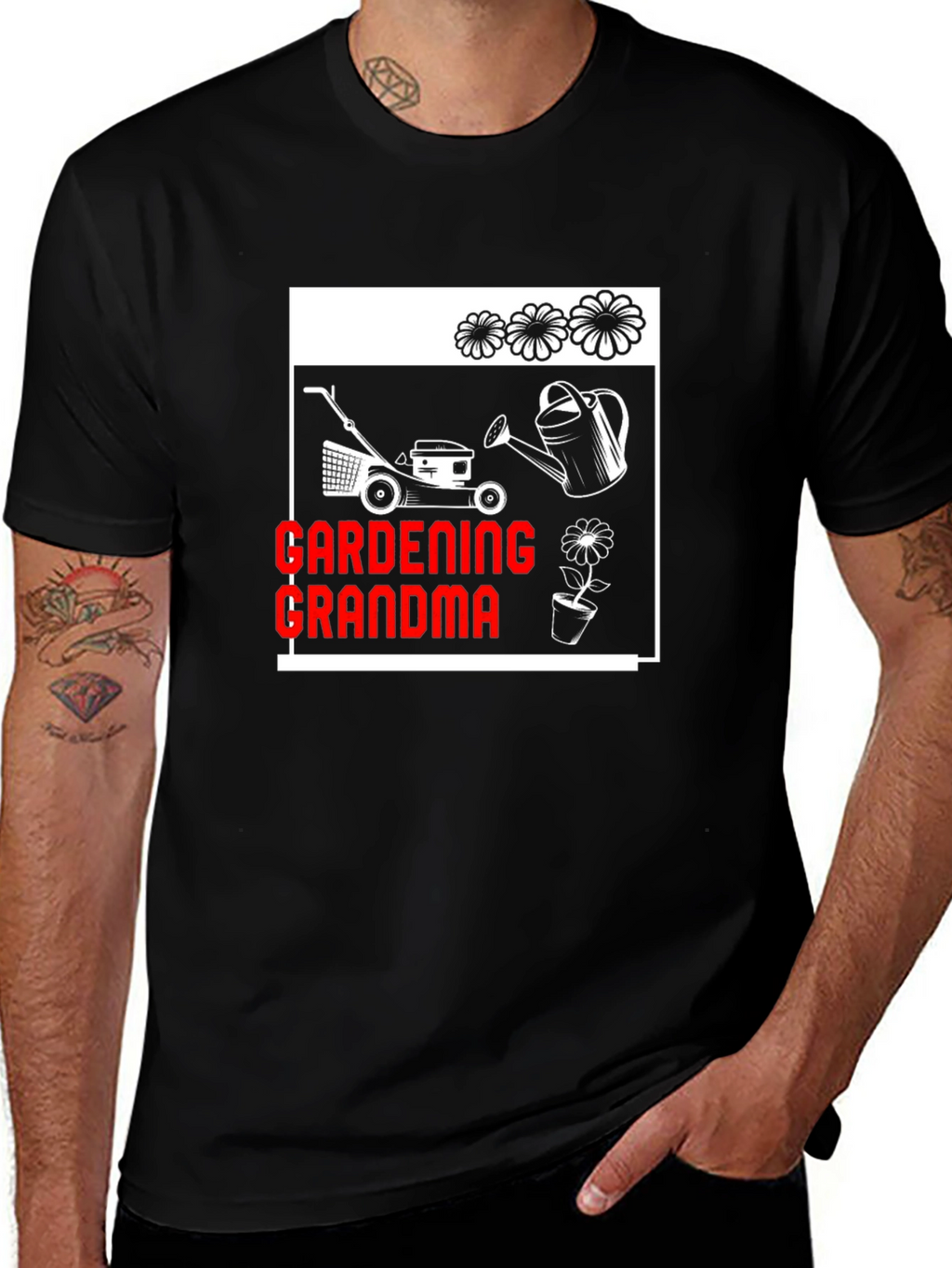 Gardening Grandma T-Shirt - Gardener Gift