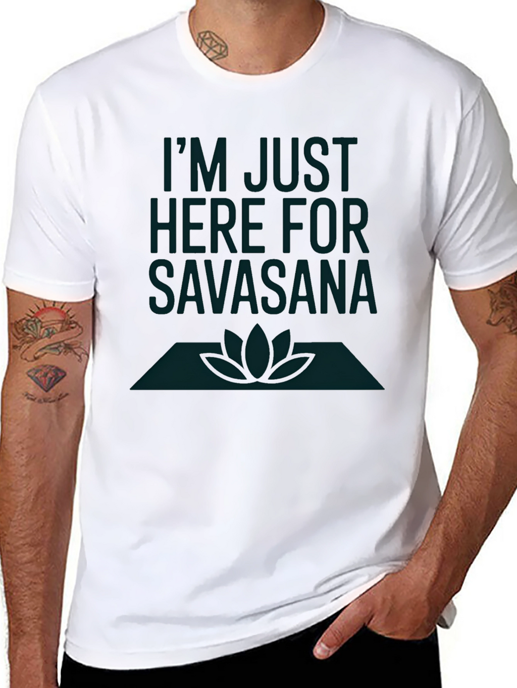 Yoga Savasana T-Shirt - Relax & Recharge