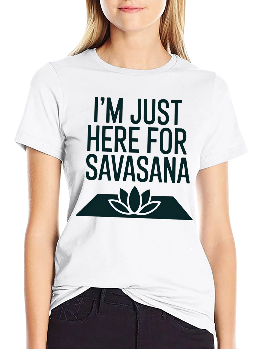 Yoga Savasana T-Shirt - Relax & Recharge
