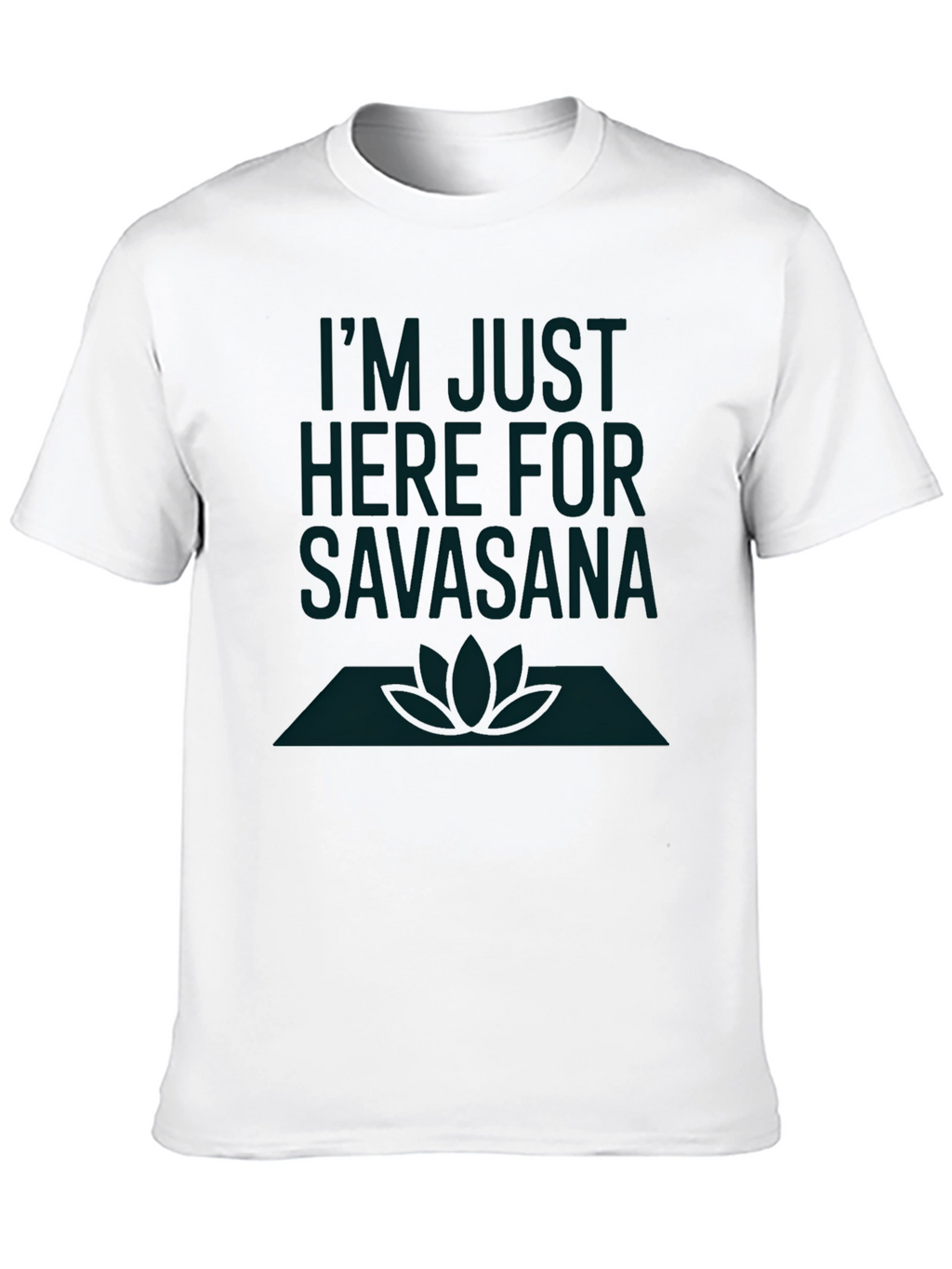 Yoga Savasana T-Shirt - Relax & Recharge