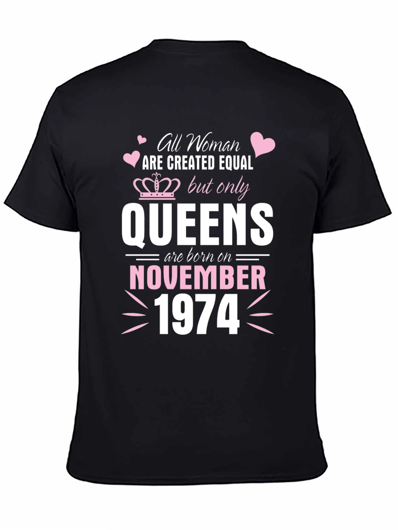 Queens Born in November 1974 T-Shirt