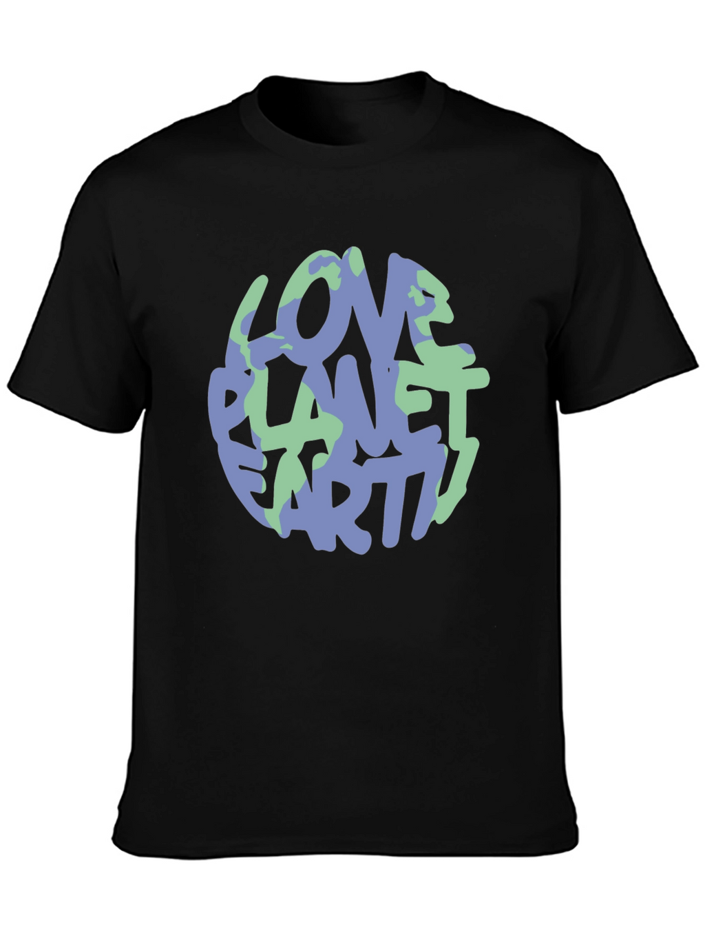 Love Planet Earth Graphic Tee - Eco-Friendly Style