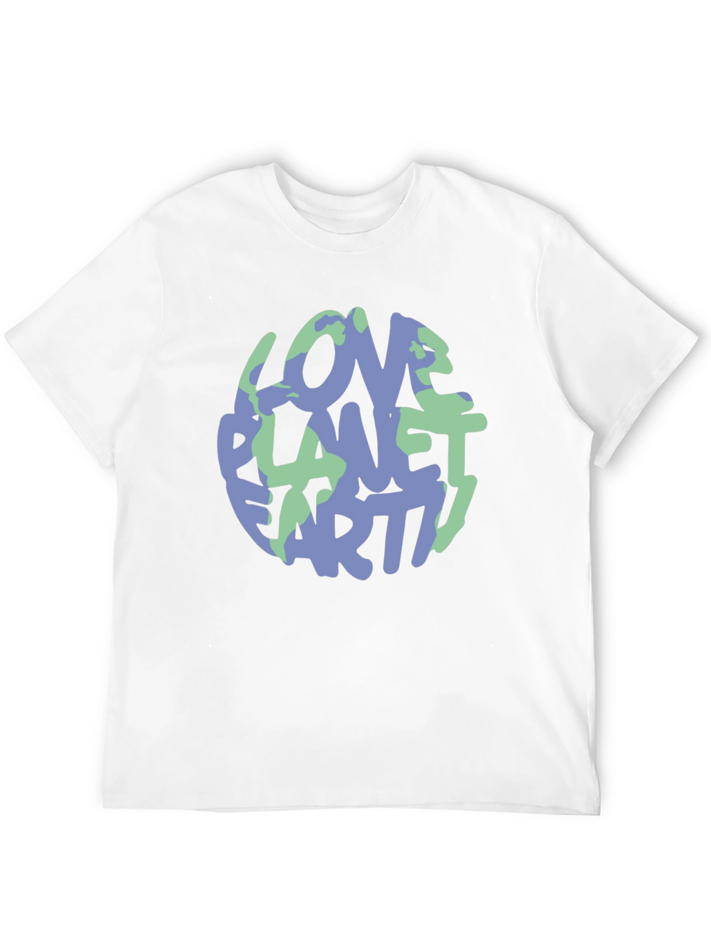 Love Planet Earth Graphic Tee - Eco-Friendly Style