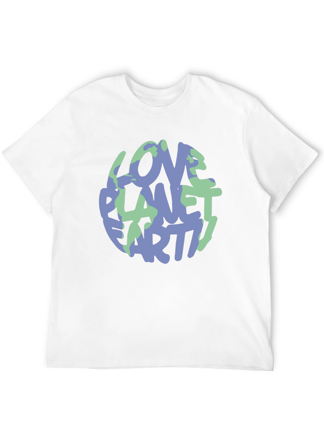 Love Planet Earth Graphic Tee - Eco-Friendly Style