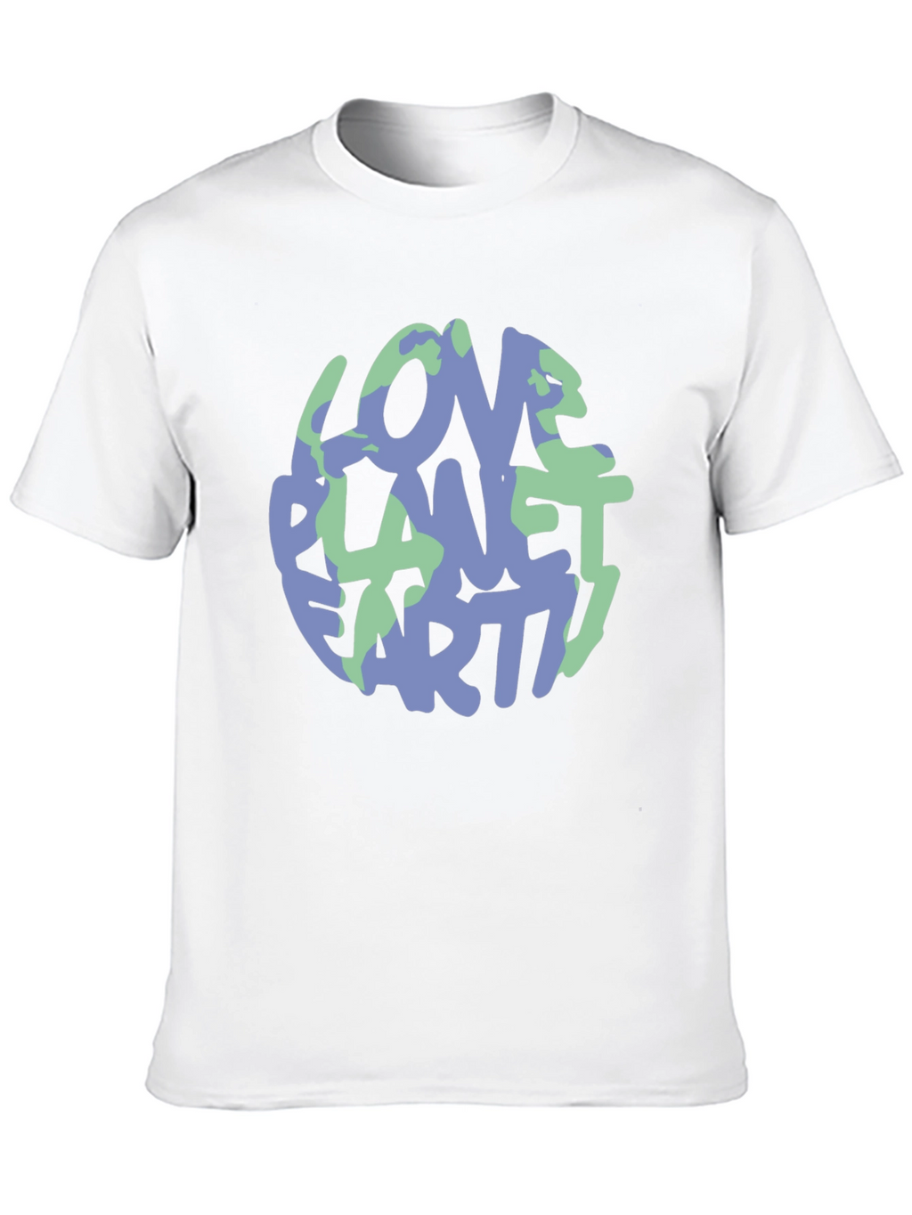 Love Planet Earth Graphic Tee - Eco-Friendly Style