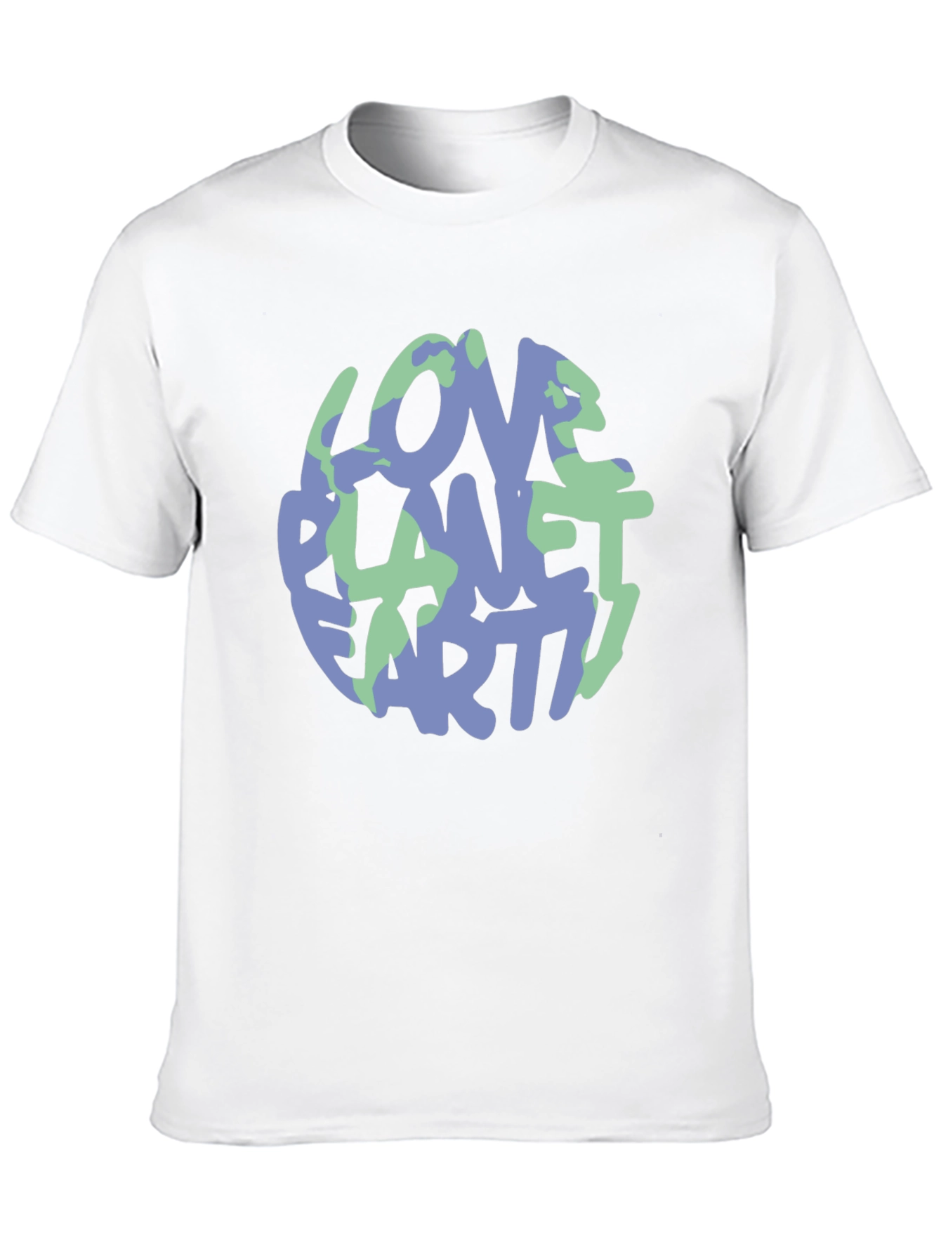 Love Planet Earth Graphic Tee - Eco-Friendly Style